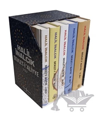 Devlet-i Aliyye – Sert Kapak (5 Cilt) – Halil İnalcık – İş Bankası Kültür Yayınları kitap kapağı