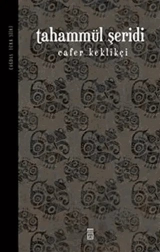 Tahammül Şeridi – Cafer Keklikçi – Timaş Yayınları kitap kapağı
