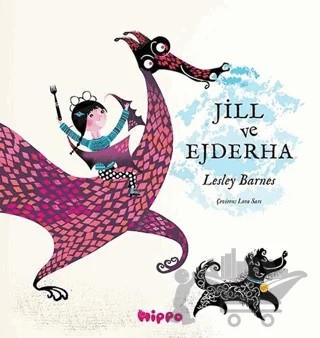 Jill ve Ejderha – Lesley Barnes – Hippo Yayınları kitap kapağı