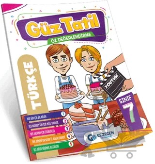 7. Sınıf Türkçe Güz Tatil Kitabı – Kolektif – Gezegen Yayıncılık kitap kapağı