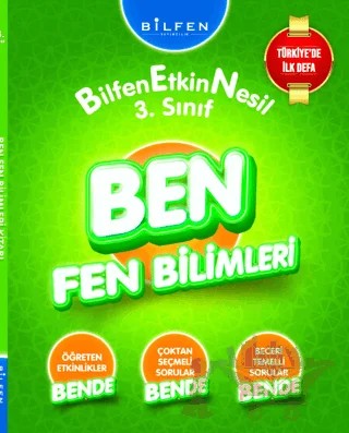 3. Sınıf Ben Fen Bilimleri Soru Bankası – Kolektif – Bilfen Yayıncılık kitap kapağı