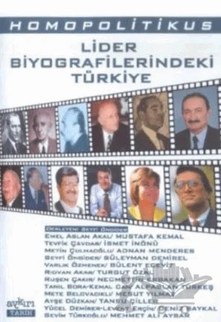 Homopolitikus Lider Biyografilerindeki Türkiye – Derleme – Aykırı Yayınları kitap kapağı