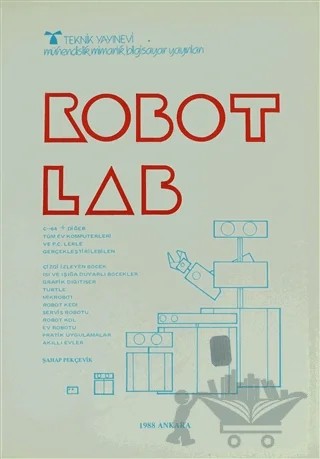 Robot Lab – Şahap Pekçevik – Teknik Yayınevi kitap kapağı