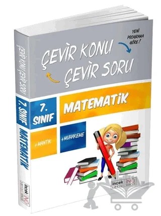 7. Sınıf Matematik Çevir Konu Çevir Soru – Kolektif – İnovasyon Yayınları kitap kapağı
