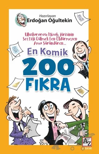 En Komik 200 Fıkra – Erdoğan Oğultekin – Az Kitap kitap kapağı