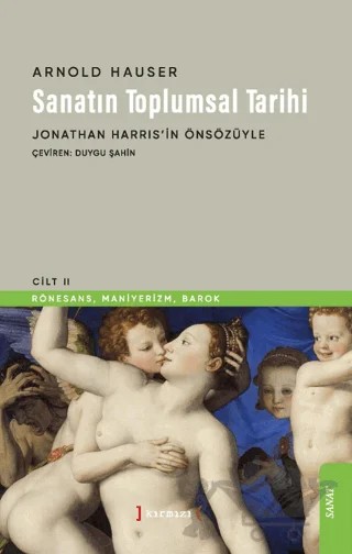 Sanatın Toplumsal Tarihi II – Arnold Hauser – Kırmızı Yayınları kitap kapağı