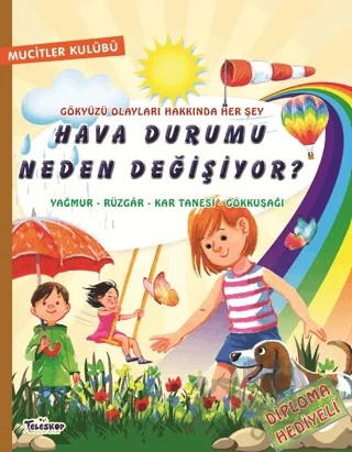 Hava Durumu Neden Değişiyor? – Ewa Klos, Joanna Tottoczko – Teleskop Popüler Bilim kitap kapağı