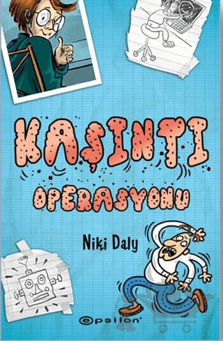 Kaşıntı Operasyonu – Niki Daly – Epsilon Yayınevi kitap kapağı