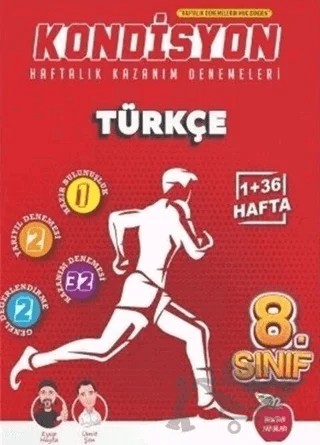 8. Sınıf Türkçe Kondisyon Haftalık Kazanım Denemeleri – Kolektif – Newton Yayınları kitap kapağı