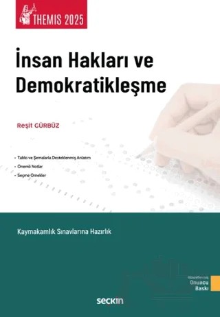 THEMIS – İnsan Hakları ve Demokratikleşme Konu Kitabı – Reşit Gürbüz – Seçkin Yayıncılık kitap kapağı