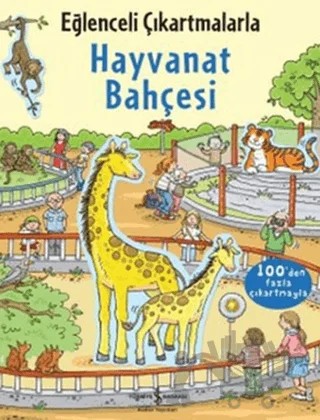 Eğlenceli Çıkartmalarla Hayvanat Bahçesi – Sam Taplin – İş Bankası Kültür Yayınları kitap kapağı