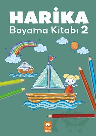Harika Boyama Kitabı 2 – Kolektif – Eksik Parça Yayınları kitap kapağı