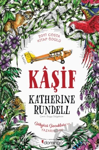 Kaşif – Katherine Rundell – Domingo Yayınevi kitap kapağı