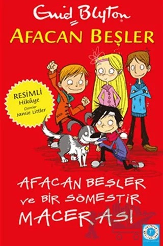 Afacan Beşler ve Bir Sömestir Macerası – Enid Blyton – Artemis Yayınları kitap kapağı