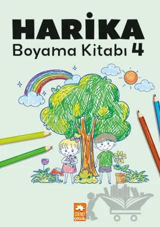 Harika Boyama Kitabı 4 – Kolektif – Eksik Parça Yayınları kitap kapağı