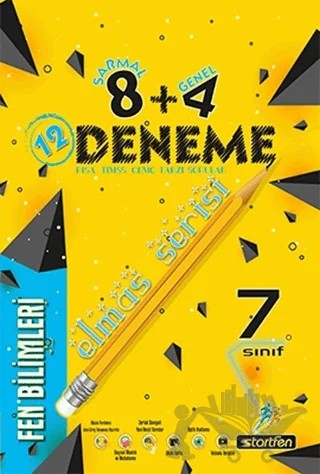 7. Sınıf Fen Bilimleri Elmas Serisi 12 Deneme – Kolektif – Startfen Yayınları kitap kapağı