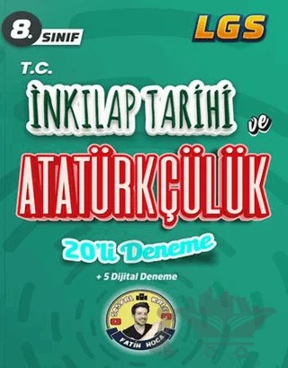 8. Sınıf T.C. İnkılap Tarihi ve Atatürkçülük 20'li Deneme – Kolektif – Sosyal Kale kitap kapağı