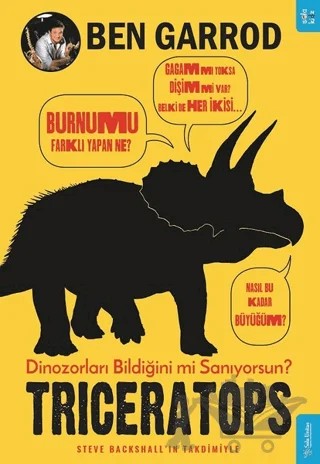 Triceratops – Ben Garrod – Sola Kidz kitap kapağı
