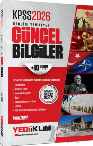 2026 KPSS Kendini Yenileyen Güncel Bilgiler + 10 Deneme İlaveli – Kolektif – Yediiklim Yayınları kitap kapağı