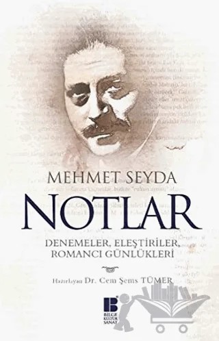 Notlar – Mehmet Seyda – Bilge Kültür Sanat kitap kapağı