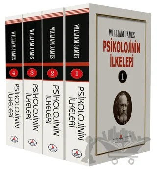 Psikolojinin İlkeleri (4 Cilt Takım) – William James – Katip Yayınları kitap kapağı