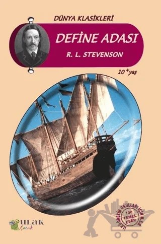 Define Adası – Robert Louıs Stevenson – Ulak Çocuk kitap kapağı