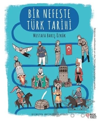 Bir Nefeste Türk Tarihi – Mustafa Barış Özkök – Masalperest kitap kapağı