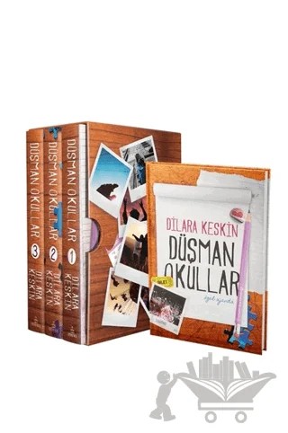 Düşman Okullar Serisi Set (3 Kitap) – Dilara Keskin – Ephesus Yayınları kitap kapağı