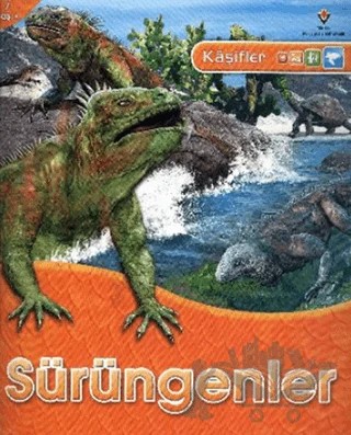 Kaşifler Sürüngenler – Claire Llewellyn – TÜBİTAK Yayınları kitap kapağı