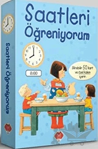 Saatleri Öğreniyorum – Kolektif – Mikado Yayınları kitap kapağı