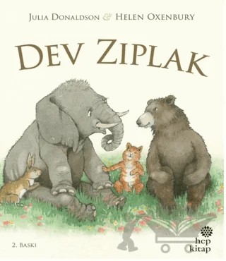 Dev Zıplak – Julia Donaldson – Hep Kitap kitap kapağı