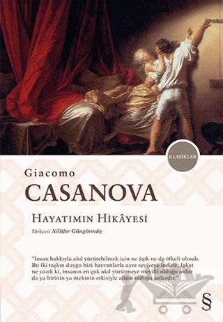 Hayatımın Hikayesi – Giacomo Casanova – Everest Yayınları kitap kapağı
