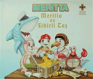 Meritta ve Sihirli Taş – Ayça Atçı – Net Çocuk Yayınları kitap kapağı