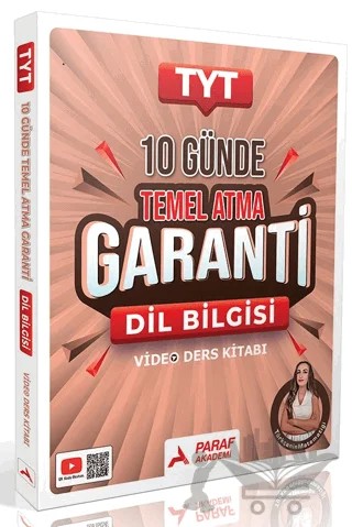 Paraf Akademi TYT Dil Bilgisi 10 Günde Temel Atma – Kolektif – Paraf Akademi kitap kapağı