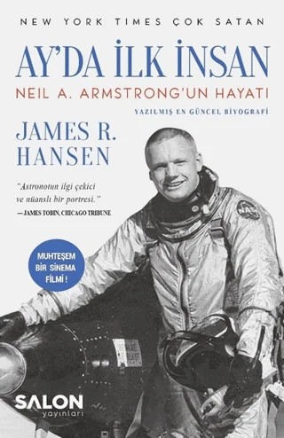 Ay’da İlk İnsan – James R. Hansen – Salon Yayınları kitap kapağı