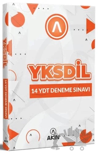 YKSDİL 14 YDT Deneme Sınavı – Kolektif – Akın Dil Eğitim kitap kapağı