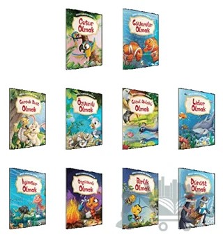 Güçlü Karakter Serisi (10 Kitap Takım) – Kolektif – Damla Yayınevi kitap kapağı