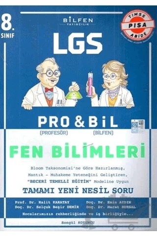 8. Sınıf LGS Fen Bilimleri Probil Soru Bankası – Kolektif – Bilfen Yayıncılık kitap kapağı