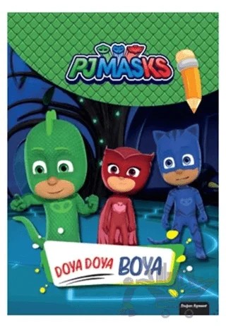 Pjmasks - Doya Doya Boya – Kolektif – Doğan Egmont Yayıncılık kitap kapağı