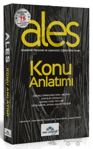 2023 ALES Konu Anlatımı İrem Yayınları – Kolektif – İrem Yayıncılık kitap kapağı