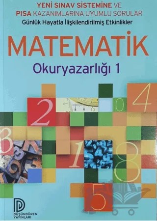 Matematik Okuryazarlığı 1 – Kolektif – Düşündüren Yayınları kitap kapağı