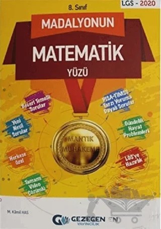 8. Sınıf Madalyonun Matematik Yüzü – M. Kamil Has – Gezegen Yayıncılık kitap kapağı