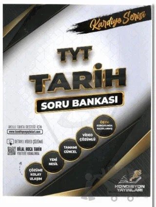 TYT Tarih Kardiyo Serisi Soru Bankası – Kollektif – Kondisyon Yayınları kitap kapağı