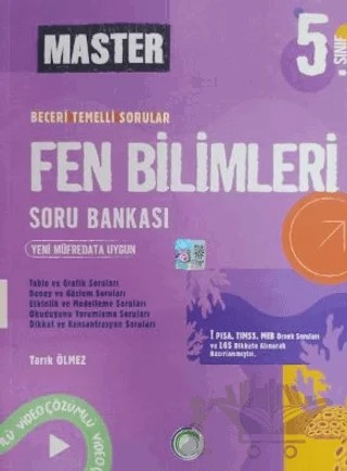 5. Sınıf Master Fen Bilimleri Soru Bankası Okyanus Yayınları – Tarık Ölmez – Okyanus Yayınları kitap kapağı