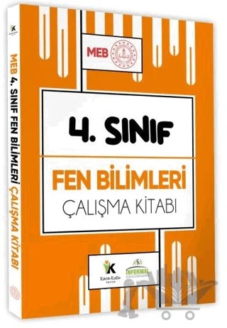 2025 MEB ÖDM İlkokul 4. Sınıf Fen Bilimleri Çalışma Kitabı Alıştırmalı / Etkinlikli Soru Bankası – Kolektif – Karakutu Yayın kitap kapağı
