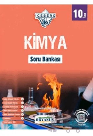 10. Sınıf Iceberg Kimya Soru Bankası – Mehmet Kadir Müftüoğlu – Okyanus Yayınları kitap kapağı