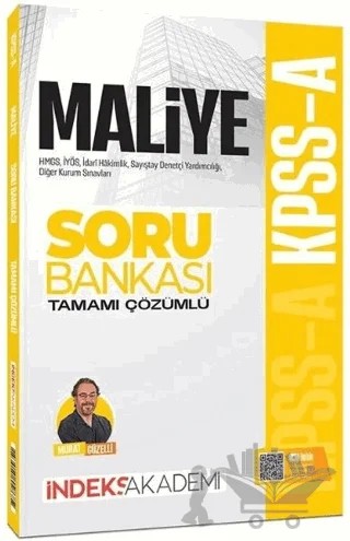 KPSS A Grubu Maliye Soru Bankası Çözümlü – Murat Güzelli – İndeks Akademi Yayıncılık kitap kapağı