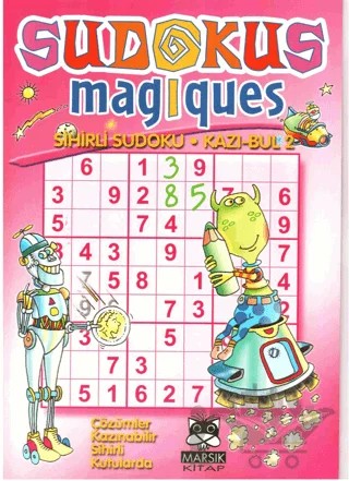 Sudokus Magıques-sihirli Sudoku-kazı Bul 2 – Kolektif – Marsık Kitap kitap kapağı