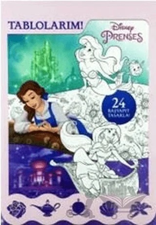 Disney Prenses Tablolarım – Kolektif – Doğan Çocuk kitap kapağı