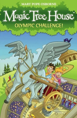 Magic Tree House 16: Olympic Challenge! – Mary Pope Osborne – Red Fox kitap kapağı